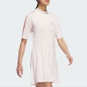 Adidas Made with Nature Golf Dress Wonder Quartz Pink Coral Golf Dress M
